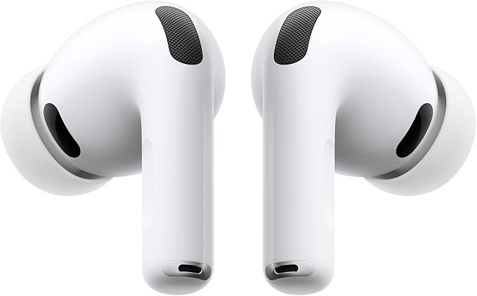 Apple AirPods Pro 3 Wireless Earbuds, Active Noise Cancellation, Live Translation, Heart Rate Sensing, Bluetooth Headphones, Spatial Audio, High-Fidelity Sound, USB-C Charging